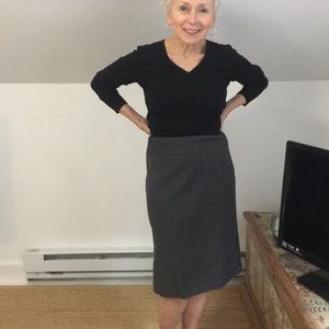 Banana republic skirt gray